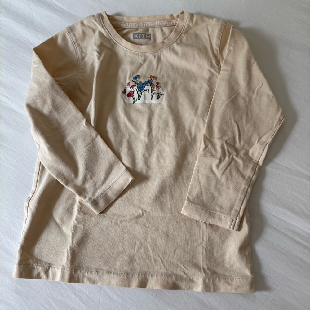 KITH kids long sleeve shirt size 3